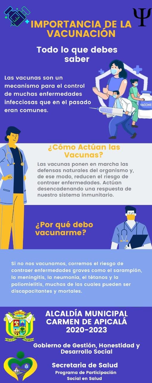 LA IMPORTANCIA DE LA VACUNACIÓN Y LOS BENEFICIOS DE LA MISMA - Alcaldía ...